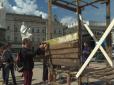 В центрі Києва з’явилася ромська «халабуда»